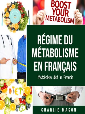 cover image of Régime du métabolisme En français/    Metabolism diet In French